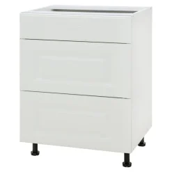 Szafka dolna BASIC PLUS BP/D60S3 biały mat