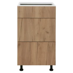 Szafka dolna BASIC PLUS BP/D45S3 dąb craft złoty