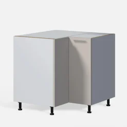 Szafka dolna MILENA stojąca narożna 90x90 cm kaszmir