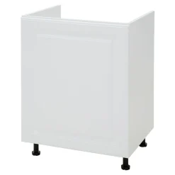 Szafka dolna pod zlewozmywak BASIC PLUS BP/D60Z biały mat