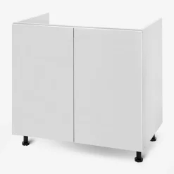 Szafka dolna pod zlewozmywak BASIC PLUS BP/D80Z biały mat