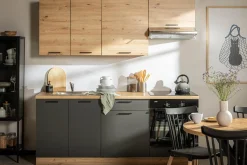 Szafka dolna stojąca z szufladą MILENA M/D60S1 grafit