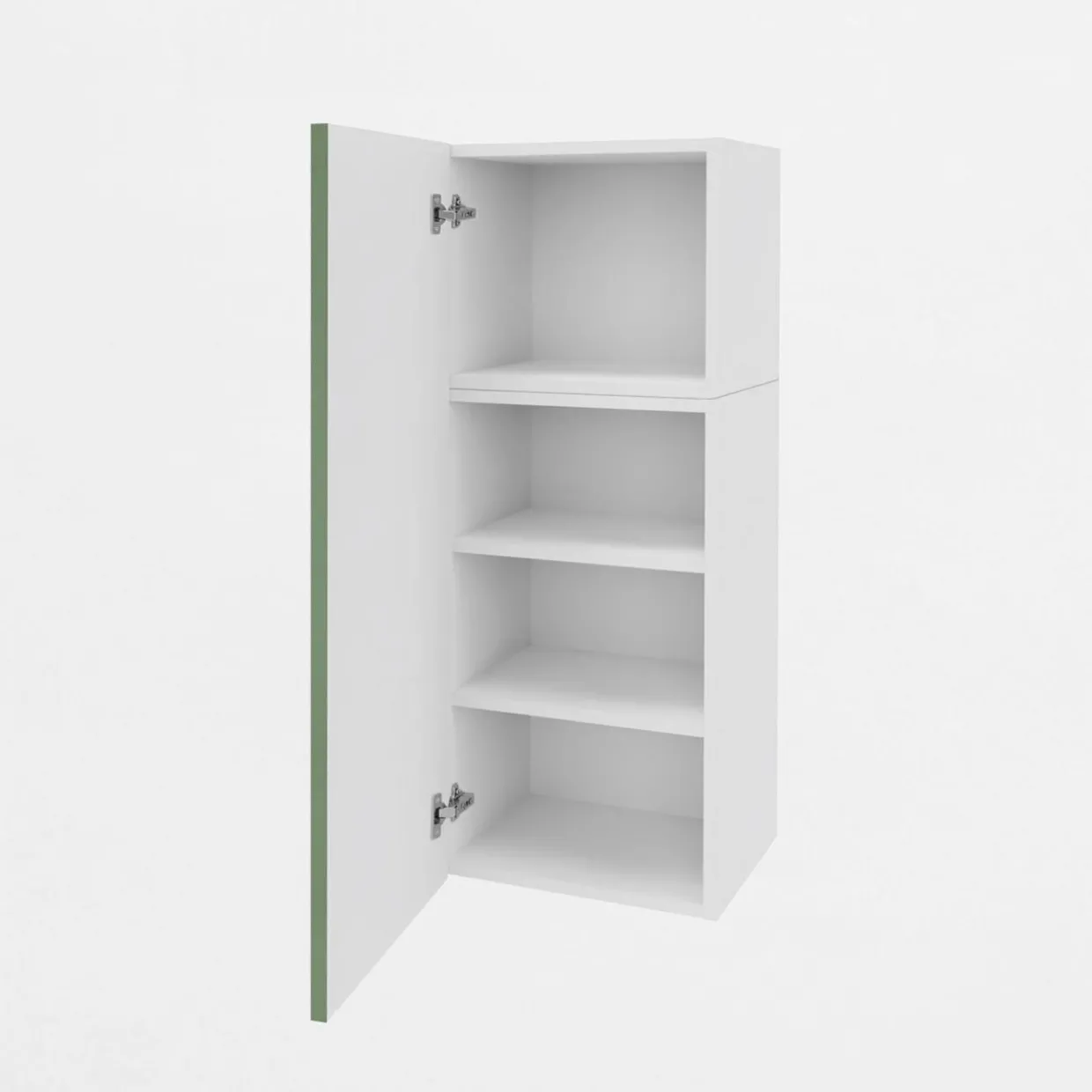 Szafka górna wysoka BASIC PLUS BPMI/40-1F (72+36/1F) smoke green