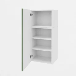 Szafka górna wysoka BASIC PLUS BPMI/50-1F (72+36/1F) smoke green