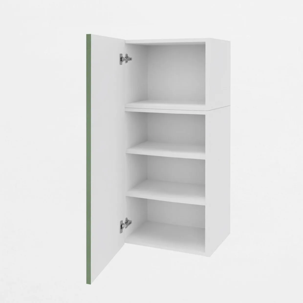 Szafka górna wysoka BASIC PLUS BPMI/50-1F (72+36/1F) smoke green