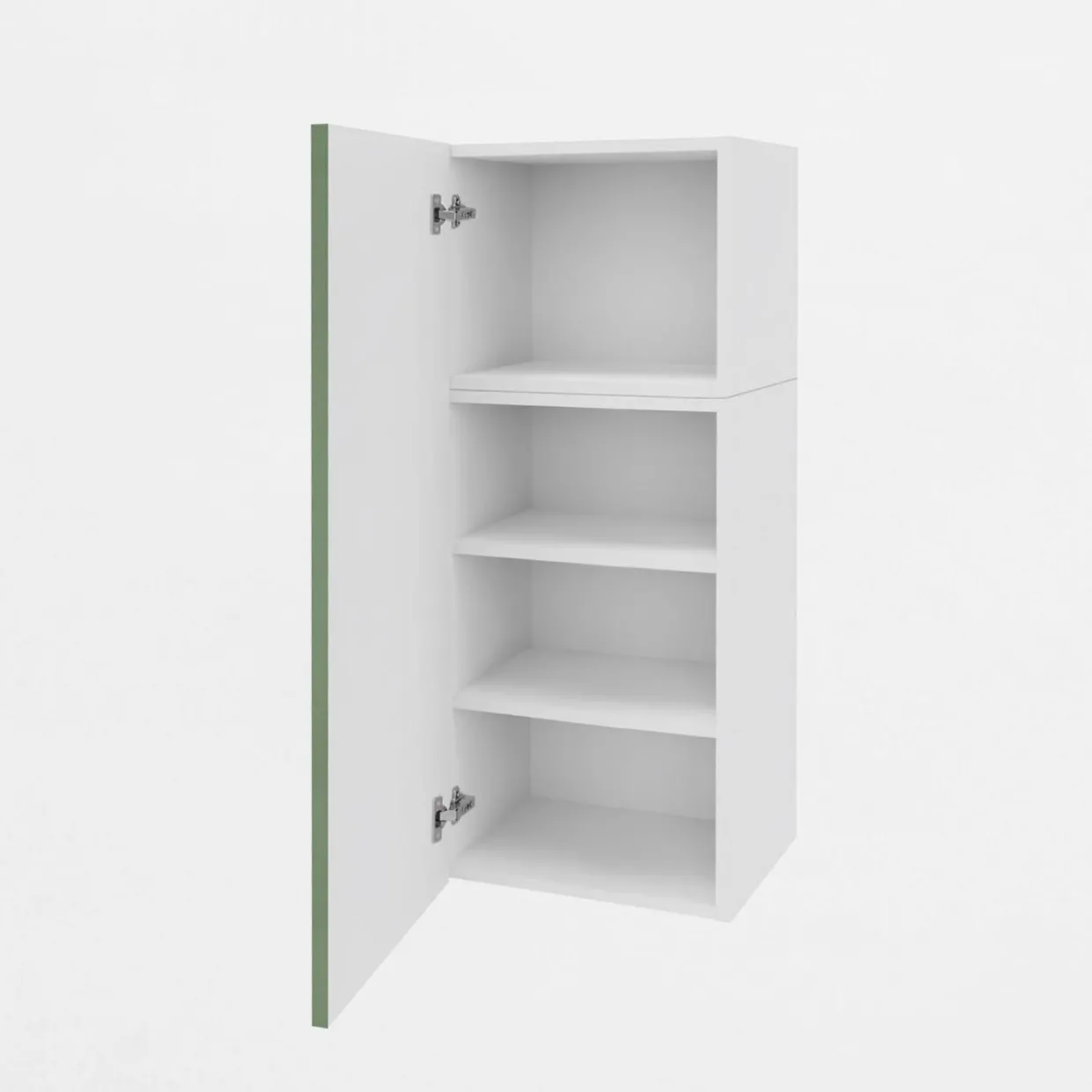 Szafka górna wysoka BASIC PLUS BPMI/45-1F (72+36/1F) smoke green