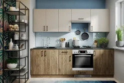 Szafka górna wysoka BASIC PLUS BP/G40-92 dark rockfort hickory