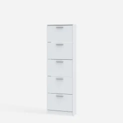 Szafka na buty biała wysoka NOCII