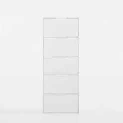 Szafka na buty wysoka i biała ESPRESSO 15 cm