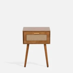 Szafka nocna boho brązowa CALAMO