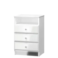 Szafka nocna GLAMOUR 3S TYP07 z oświetleniem