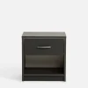 Szafka nocna grafitowa MOLI