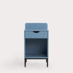 Szafka nocna niebieska SUAVE