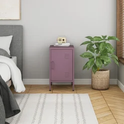 Szafka nocna SOLANS fioletowa
