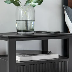 Szafka nocna z ryflowaniem TARNA