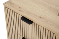 Szafka nocna z ryflowaniem SALA