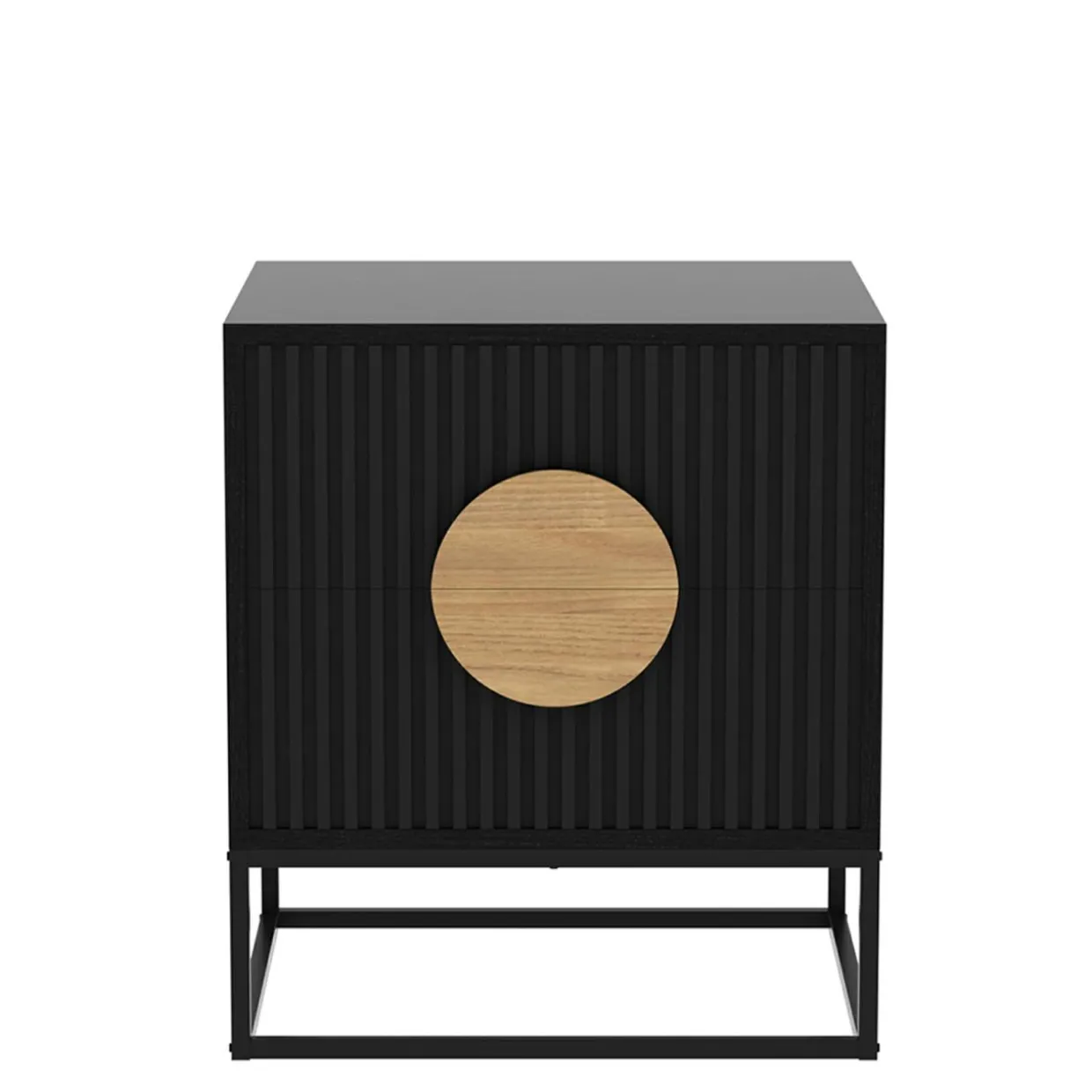 Szafka nocna z ryflowaniem TERCAM