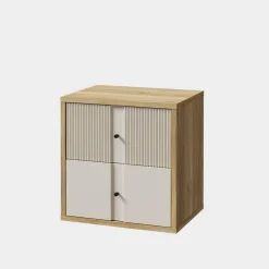 Szafka nocna z ryflowaniem RANKIN