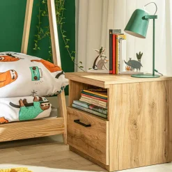 Szafka nocna z szufladą i półką DOORSET