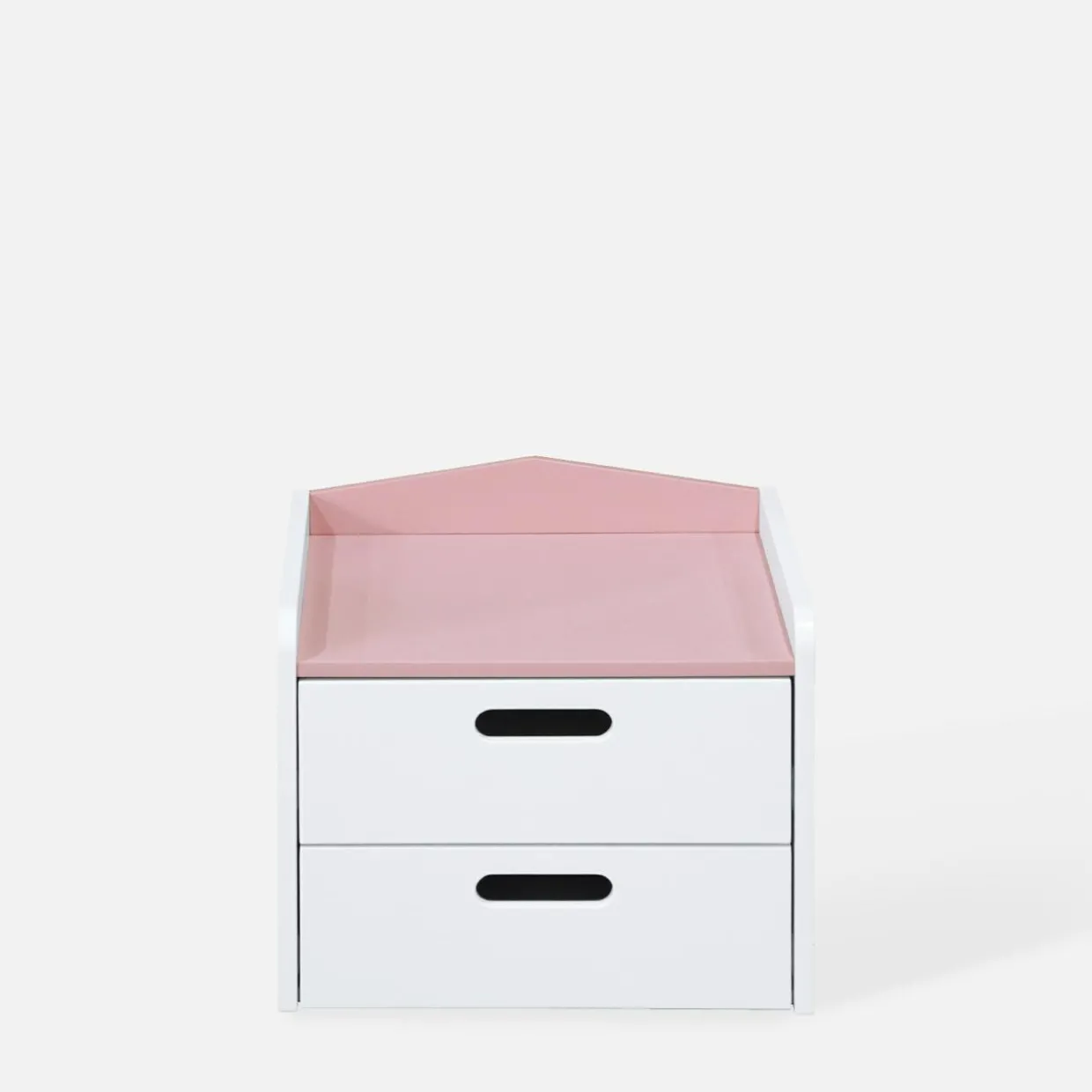 Szafka nocna z szufladami FALIANO różowa