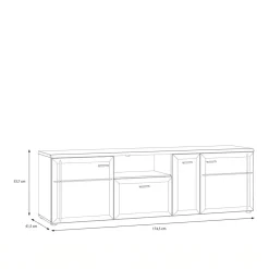 Szafka RTV AKINORI 174,5 cm