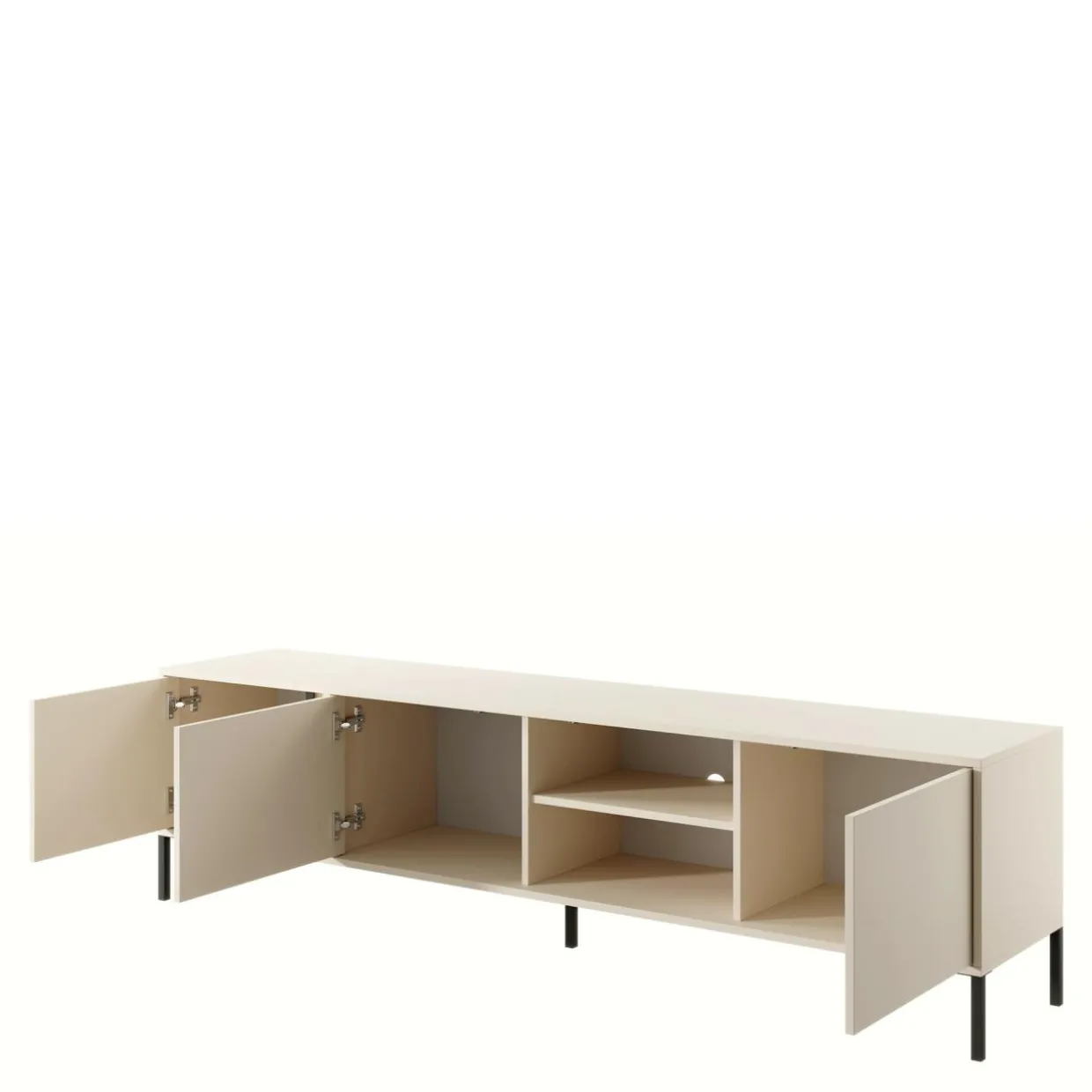 Szafka RTV beżowa DAST 202,9 cm