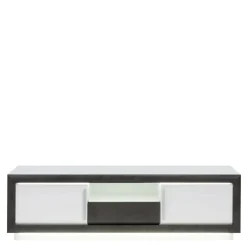 Szafka RTV CANNE NEW 1S2D CQNT132B z oświetleniem