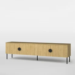 Szafka RTV dąb baltic MOND 200 cm