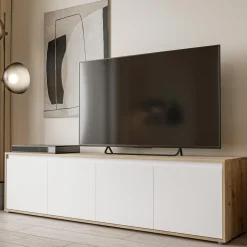 Szafka RTV 4-drzwiowa SKELPE