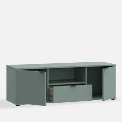 Szafka RTV GANYMEDE szałwia