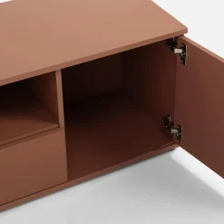 Szafka RTV GANYMEDE terracotta