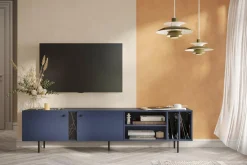 Szafka RTV granatowa LIV