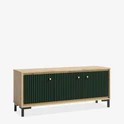 Szafka RTV PARII butelkowa zieleń