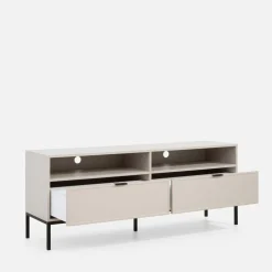 Szafka RTV pod telewizor kaszmirowa CARMEN