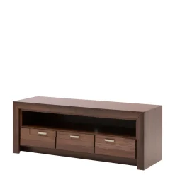 Szafka RTV szeroka ciemny brąz PARIS