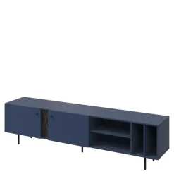 Szafka RTV szeroka granatowa LIV