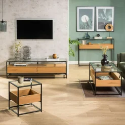 Szafka RTV szklana DORSUM