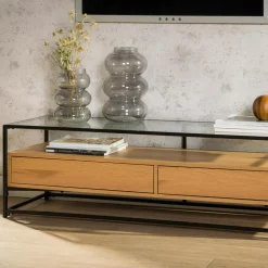 Szafka RTV szklana DORSUM