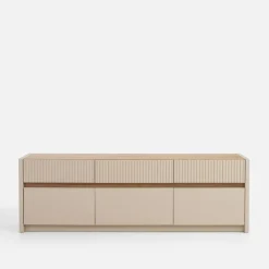 Szafka RTV z oświetleniem OAK SQUERE