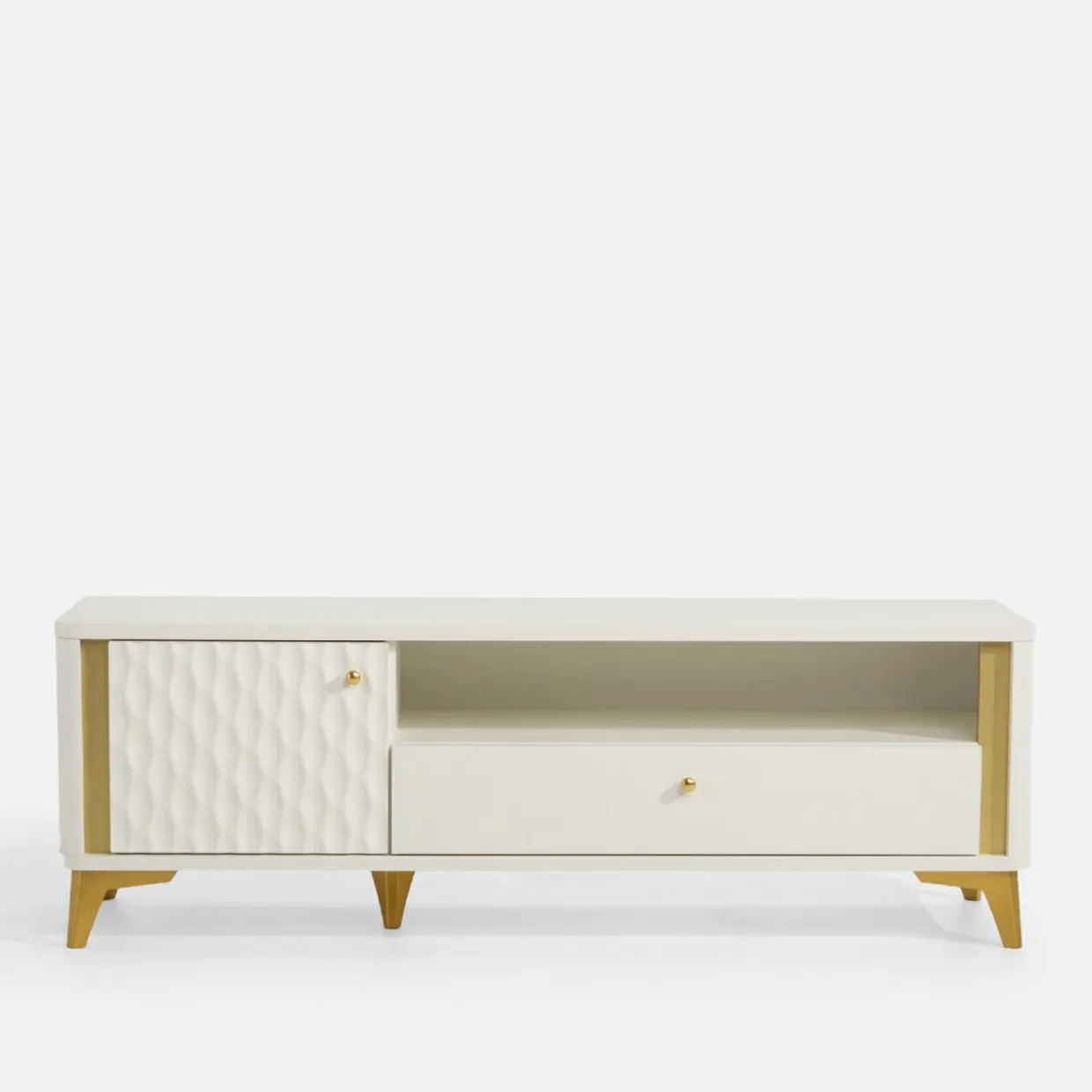 Szafka RTV z oświetleniem FORREST HILLS 140,4 cm