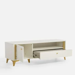 Szafka RTV z oświetleniem FORREST HILLS 140,4 cm