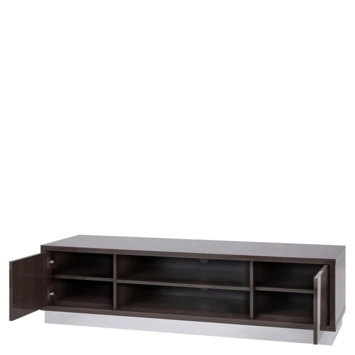 Szafka RTV z połyskiem PLATINUM