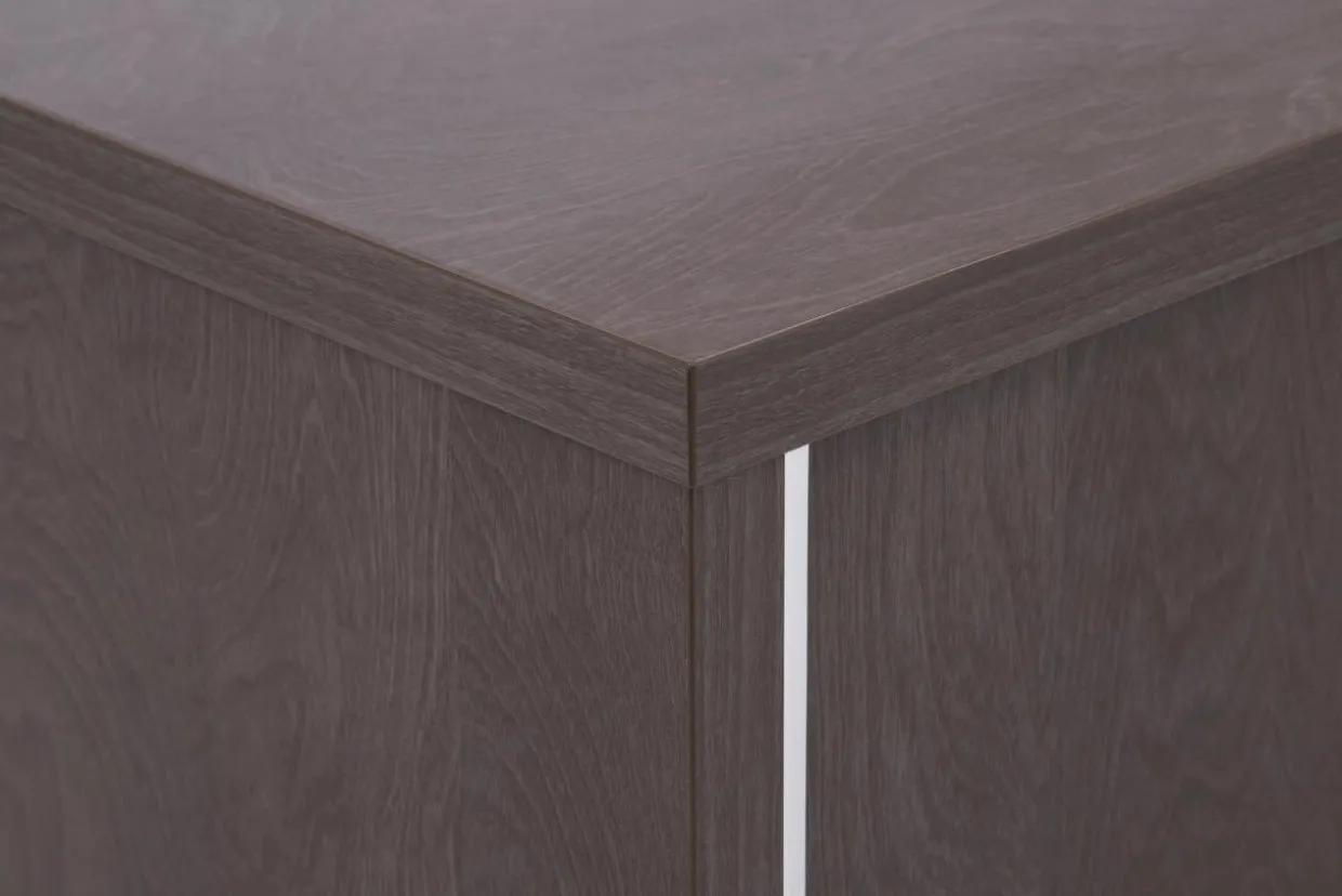 Szafka RTV z połyskiem PLATINUM