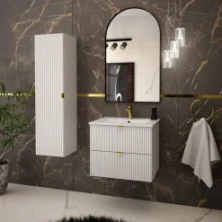 Szafka umywalkowa biały mat BELT 60 cm