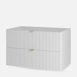 Szafka umywalkowa biały mat BELT 80 cm