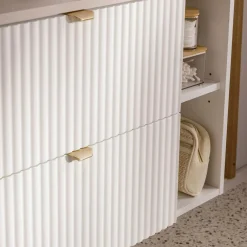 Szafka umywalkowa biały mat BELT 80 cm