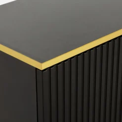 Szafka wisząca czarna GOLD 160 cm