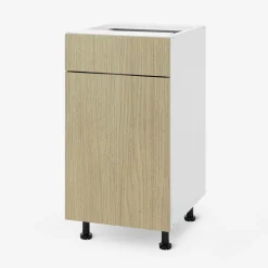 Szafka z szufladą BASIC PLUS BP/D40S1 sand barbera oak