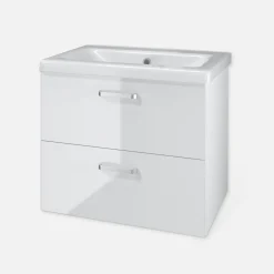 Szafka z umywalką SANITA biały