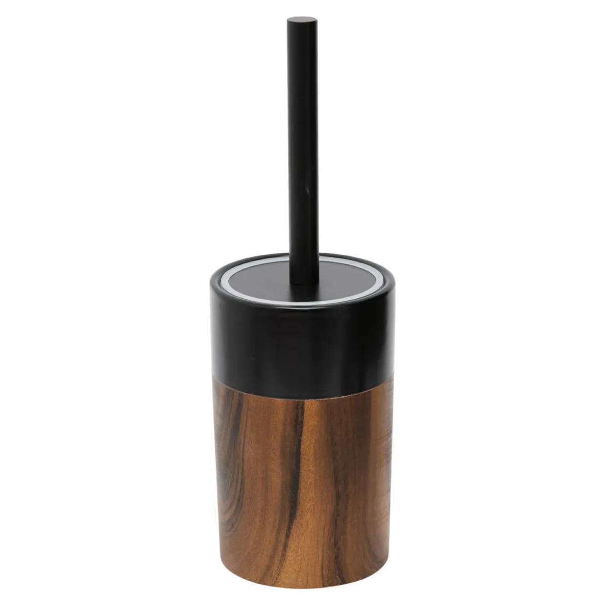 Szczotka do WC czarno-brązowa